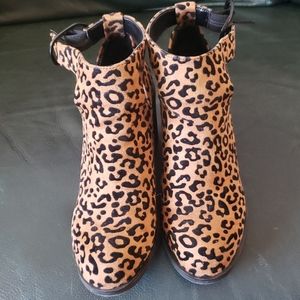 Mix No. 6 Leopard Print Boots